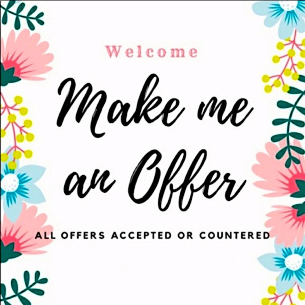 All reasonable offers accepted!
